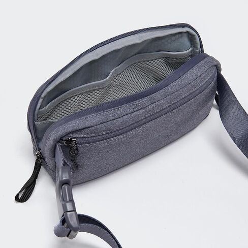 Pander Fanny Pack for Women and Men, Large 2L Tactical Crossbody Carry Bag for Travel, Work, Outdoor. (Black) in Kuwait