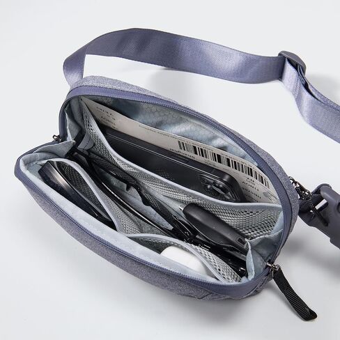Pander Fanny Pack for Women and Men, Large 2L Tactical Crossbody Carry Bag for Travel, Work, Outdoor. (Black) in Kuwait