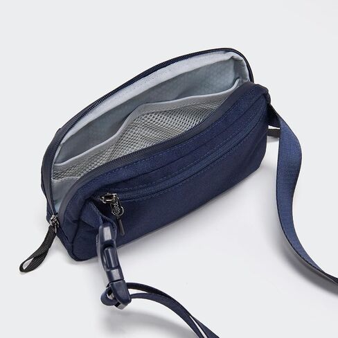 Pander Fanny Pack for Women and Men, Large 2L Tactical Crossbody Carry Bag for Travel, Work, Outdoor. (Black) in Kuwait