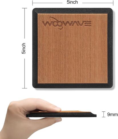 وسادة خطاف صيد السمك مع حامل خطاف صيد من الفوم اللاصق لسطح البحر أثناء الصيد 5 بوصات × 5 بوصات × 9 مم، رمادي/خشب الساج in Kuwait