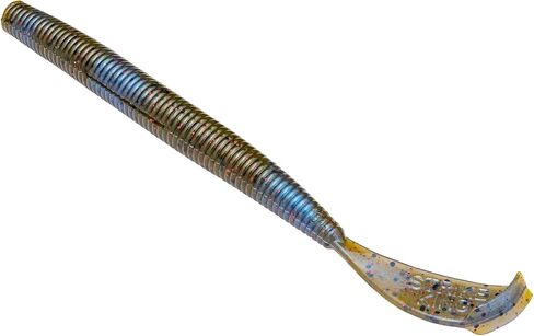 Strike King (RGCUT56-805) Rage Cut-R-Worm 6 Fishing Lure, 805 - Blue Craw with Red Flake, 6", Exclusive Tail Design in Saudi Arabia