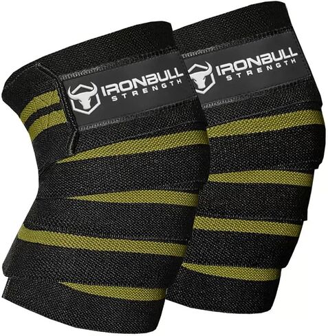 Knee Wraps for Weightlifting - 80" Elastic Knee Straps for Squats and Weight Lifting - Lifting Knee Wraps for Strength & Compression Wrap - Knee Support for Squatting, Powerlifting, Gym in Saudi Arabia