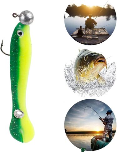 Soft Bionic Fishing Lure,Bionic Fishing Lure for Saltwater & Freshwater, Creative Realistic Finshing Lure Fishing Accessory,Mock Lure Can Bounce,Suitable for Fishing Lovers Outdoor… in Kuwait
