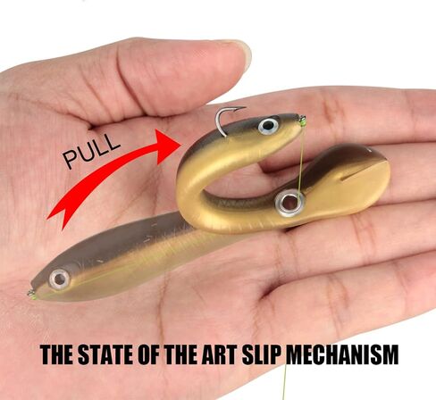 Soft Bionic Fishing Lure,Bionic Fishing Lure for Saltwater & Freshwater, Creative Realistic Finshing Lure Fishing Accessory,Mock Lure Can Bounce,Suitable for Fishing Lovers Outdoor… in Kuwait