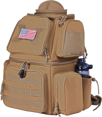 Tactical Pistol Backpack Gun Case 6 Pistol Cases with 11x Magazine Slots in Saudi Arabia