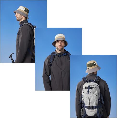 Sun Hat for Men Women Bucket Packable UV Protection Fishing Hat Hiking Beach Quick Dry Boonie in Saudi Arabia