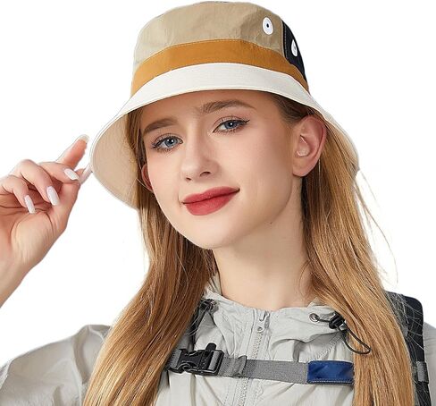 Sun Hat for Men Women Bucket Packable UV Protection Fishing Hat Hiking Beach Quick Dry Boonie in Saudi Arabia
