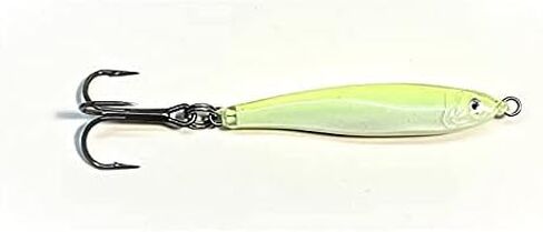 Epoxy Resin Fishing Jig Lure (3.5 inch / 1.75 Ounce) - Great for Inshore and Offshore Game Fish in Saudi Arabia