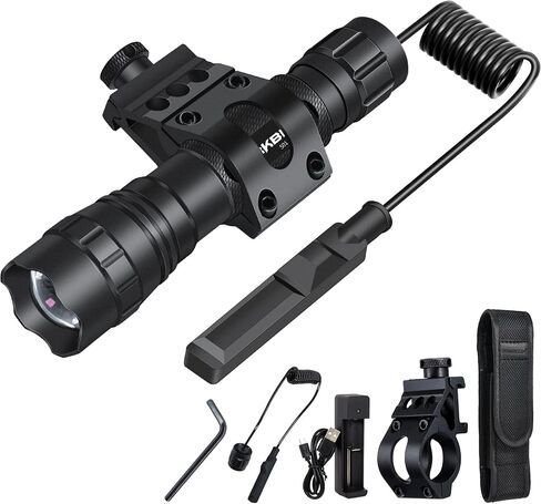 DARKBEAM ir Flashlight Infrared 850nm Light LED Rechargeable Mini for Night Vision, Handheld Tactical ir Illuminator, Focus Adjustable, Portable for Hunting, Observation, Search in Saudi Arabia