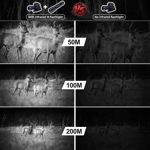 DARKBEAM ir Flashlight Infrared 850nm Light LED Rechargeable Mini for Night Vision, Handheld Tactical ir Illuminator, Focus Adjustable, Portable for Hunting, Observation, Search in Kuwait