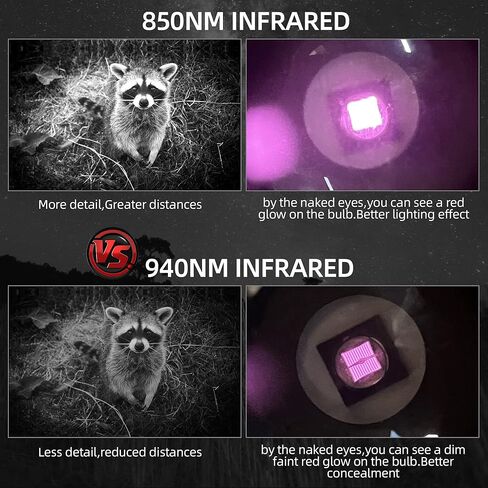 DARKBEAM ir Flashlight Infrared 850nm Light LED Rechargeable Mini for Night Vision, Handheld Tactical ir Illuminator, Focus Adjustable, Portable for Hunting, Observation, Search in Kuwait