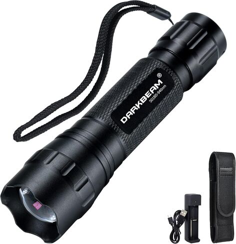 DARKBEAM ir Flashlight Infrared 850nm Light LED Rechargeable Mini for Night Vision, Handheld Tactical ir Illuminator, Focus Adjustable, Portable for Hunting, Observation, Search in Kuwait