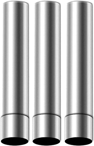 Wood Stove Pipe 3pcs Thickened 2.36inch Camping Stovepipe Chimney Flue 15.74in/40cm in Saudi Arabia