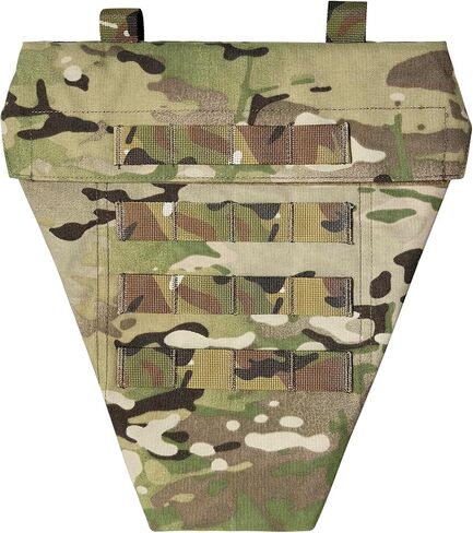 Tactical Crotch Protective Panel - Lower Abdomen Platform Groin Protector 500D Nylon Molle Strap with Foam Inset Padding in Saudi Arabia