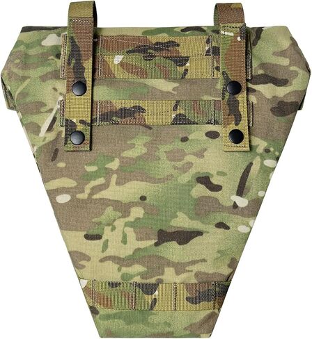 Tactical Crotch Protective Panel - Lower Abdomen Platform Groin Protector 500D Nylon Molle Strap with Foam Inset Padding in Saudi Arabia