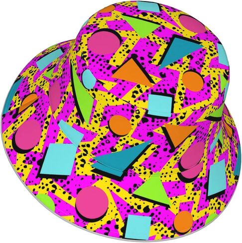 Fox Pattern Bucket Hat for Women Men Teens Double-Side-Wear Reversible Summer Beach Sun Hat Packable Fisherman Cap in Saudi Arabia