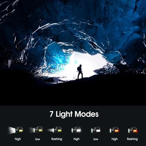 أضواء كاشفة قابلة لإعادة الشحن، مصباح يدوي LED فائق السطوع، مصباح يدوي قابل لإعادة الشحن، 1000 لومن وضعين، كشاف LED 2400 مللي أمبير في الساعة، مصباح يدوي USB محمول، فانوس LED للتخييم في الهواء الطلق، مصباح يدوي للطوارئ in Kuwait