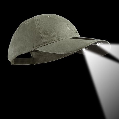 Panther Vision POWERCAP LED Solar Cotton 15/00 Ultra-Bright Hands Free Lighted Headlamp Hat in Saudi Arabia