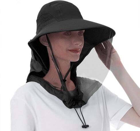 البعوض رئيس صافي قبعة علة القبعات مع المعاوضة قبعة الشمس دلو قبعة البستنة قبعة النحل حارس القبعات سفاري قبعة صيد قبعة البعوض in Kuwait