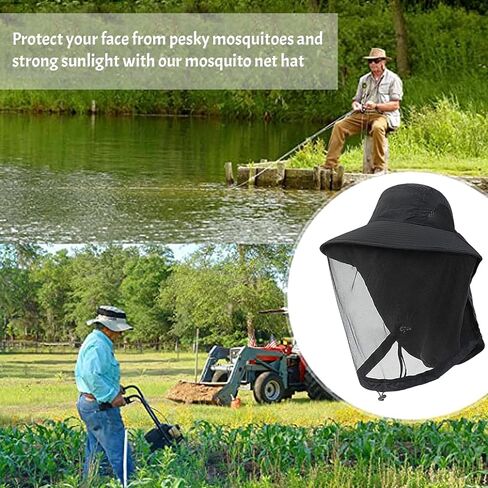 البعوض رئيس صافي قبعة علة القبعات مع المعاوضة قبعة الشمس دلو قبعة البستنة قبعة النحل حارس القبعات سفاري قبعة صيد قبعة البعوض in Kuwait