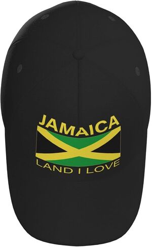 Cute Jamaica Flag Baseball Cap for Men Women Jamaican Trucker Hat Adjustable Snapback Baseball Hat in Saudi Arabia