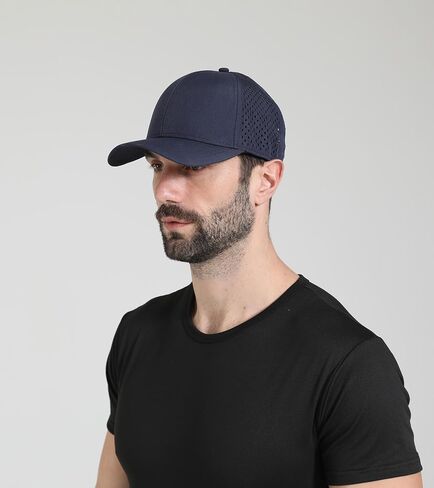 قبعة Snapback للرجال، قبعة بيسبول قابلة للتعديل، سريعة الجفاف، قبعات كرة خلفية شبكية للرجال والنساء in Kuwait