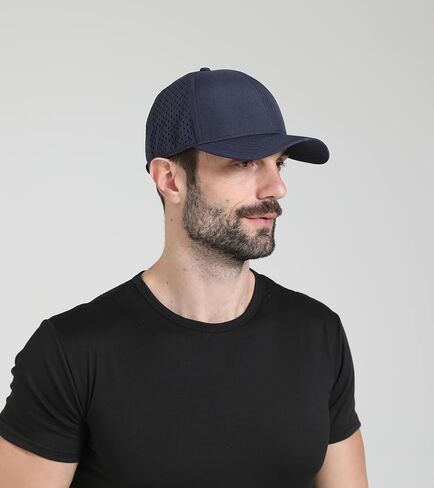 قبعة Snapback للرجال، قبعة بيسبول قابلة للتعديل، سريعة الجفاف، قبعات كرة خلفية شبكية للرجال والنساء in Kuwait