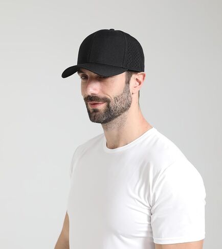 قبعة Snapback للرجال، قبعة بيسبول قابلة للتعديل، سريعة الجفاف، قبعات كرة خلفية شبكية للرجال والنساء in Kuwait