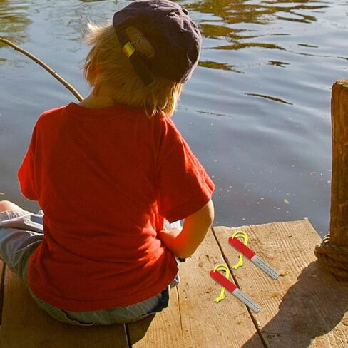 قطعتان من مبراة خطاف الصيد، مبراة خطاف صيد ماسي، مبرد خطاف سمك ناعم مزدوج الجانب 180/400 حبيبة، أداة طحن محمولة لرياضات صيد الأسماك في المياه المالحة والمياه العذبة (أسود) in Kuwait