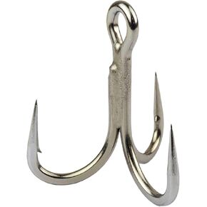 Mustad Joe Lock Inline Treble Hooks 5X Strong