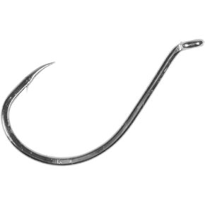 Gamakatsu 02006 Octopus Loose Hooks (10 Pack), Size 8, Nickel