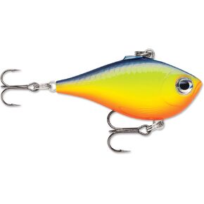 Rapala ULRPR04HS Ultra Light Rippin' Rap Lure, Size 04, 1 2" Length, Variable Depth, No 10/12 Treble Hook, Hot Steel, per 1, 4