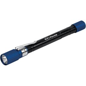 Performance Tool 20202 Super Bright Nichia LED Flashlight with Anodized Aluminum Housing and Pocket Clip, Compact and Durable Design