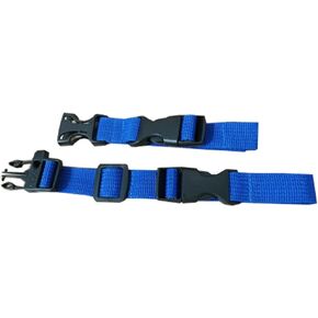 Backpack Chest Strap- Nylon - Adjustable Universal (blue)