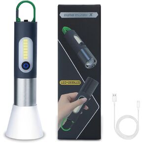 ALLYES LED Rechargeable Flashlight, Zoomable 4 Modes Tactical Flashlights High Lumens, IP65 Waterproof and Type-C Small Flashlight for Emergency, Camping Flashlight in Saudi Arabia
