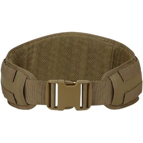 KRYDEX Tactical Belt Molle Modular Low Profile Belt Padded Patrol Belt with Mesh Lining Battle Belt