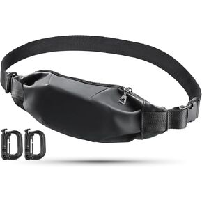 Anti Theft Fanny Pack for Running, Men's Fanny Pack Crossbody Belt Bags for Women Hiking Waist Pack with Adjustable Strap for Daily Use Traveling Cycling