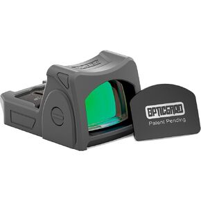 غطاء النطاق المتوافق مع Trijicon RMR يحمي بصريتك أثناء العمل من قطرات الغلاف الضالة، تصميم سهل التركيب ومقاوم للصدمات يتضمن غطاء عدسة قابل للفصل للحماية من المعدن المعدني