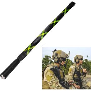 Bingfu Dual Band VHF UHF 136-520MHz 18.7 inch Foldable Camouflage CS Tactical SMA Female Ham Radio Antenna for BaoFeng UV-5R UV-82 BF-F8HP Kenwood Wouxun HYT Handheld Two Way Radio Walkie Talkie