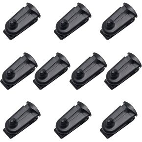 NTN9392B Talkabout Belt Clip Walkie Talkie Replacement for Motorola Raidos SX600 T5320 T5428 T6200 T5720 MS350R FV500 MC225R T9000 SX750 MB140R EM1020R MH230R 10Pcs