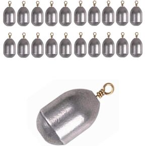 مجموعة أوزان الصيد على شكل قطرة مطر من الفولاذ لصيد الأسماك بمقاسات متنوعة in Kuwait