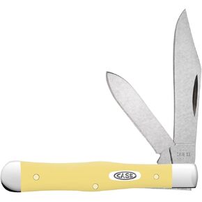 Case XX 81097 Yellow Synthetic Handle Small Swell Center Jack, 3225 1/2 SS