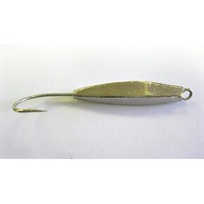 Bridgeport Schrader USA W2X 1/3-Ounce Small Diamond Jig, Treble Hook, Nickel, 1/3 Ounce (Pack of 3)