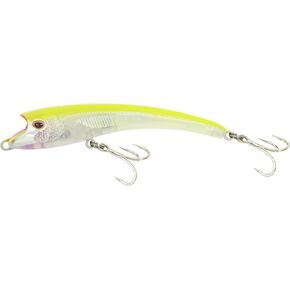 Nomad Design Maverick Fishing Lures, Inshore Suspending Jerkbait, Autotune Technology, Suitable for Snook, Stripers, Redfish, Tarpon & Seatrout Saltwater, 90 at SUS FR 1-1/2" - 1/2oz, Chartreuse Shad