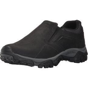 حذاء المشي لمسافات طويلة Moab Adventure Moc للرجال من Merrell، أسود، 8 2E US