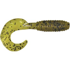 Kalin's Lunker Grubs (10 Pack), White, 3"