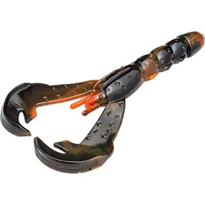 Strike King (RGLOB-466) Rage Lobster Fishing Lure, 466 - Crawdaddy, 4.5", Large Rage-Style Scalloped Claws