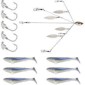 YUM Baits Co. Scottsboro Swimbait 3" Kit Sexy Shad 3"