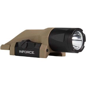 Inforce WML Gen 3 LED Weapon Light, White/IR LED, 450 Lumens, Black, IF71013 (Dark Earth)