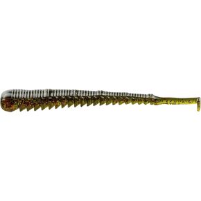 Gene Larew Ned Rig Inch Worm Midwest Finesse Soft-Plastic Bass Bait Fishing Lure, 3.75 Inches, Pack of 7